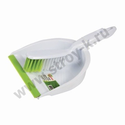 Набор для уборки (щетка-смётка и совок), пластик, ЛЮБАША 603615