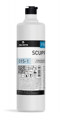 Средство конц. для прочистки труб SCUPPER, 1л Pro-Brite 015-1 (гель)
