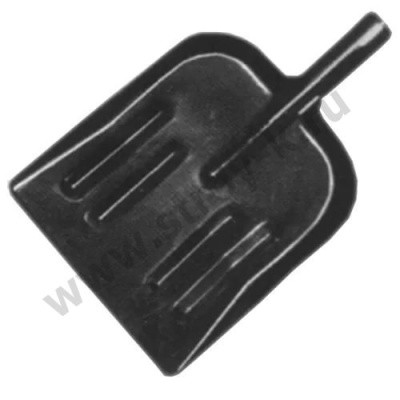 Лопата уборочная стальная, 320х350мм б/черенка