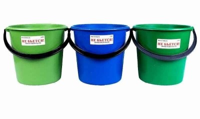 Ведро хозяйственное, 5л (мягкий пластик)