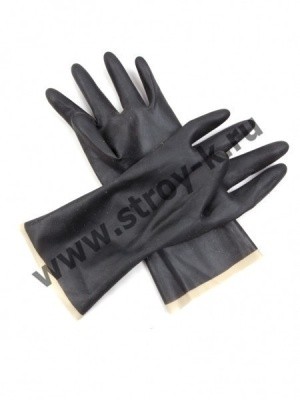 Перчатки технические КЩС-2 резиновые (размер 9)