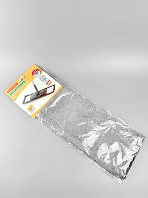 Моп микрофибра гладкая, 10х40см OLS-DM-113 (инд. упак.)