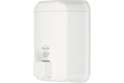 Дозатор наливной для жидкого мыла, 1л PALEX (пластик., белый)