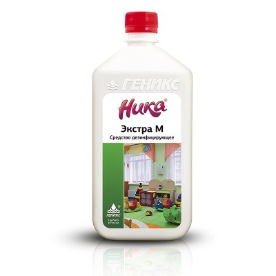 Средство дезинф. с моющим эффектом "Ника-Экстра М", 1л