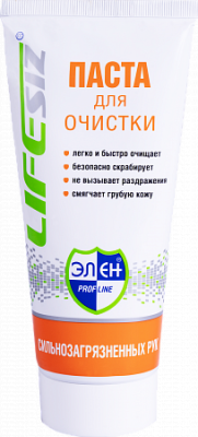 Паста очищающая для особозагрязненных рук, 200мл ЭЛЕН