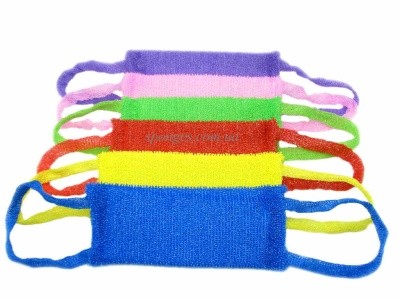 Мочалка для тела СЕМЕЙНАЯ (полипропилен, поролон, мелкая вязка), Family