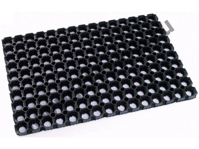 Коврик грязезащитный "Домино" 500х1000х16мм