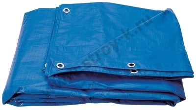 Тарпаулин 120гр/м2, 10,0 х15м синий