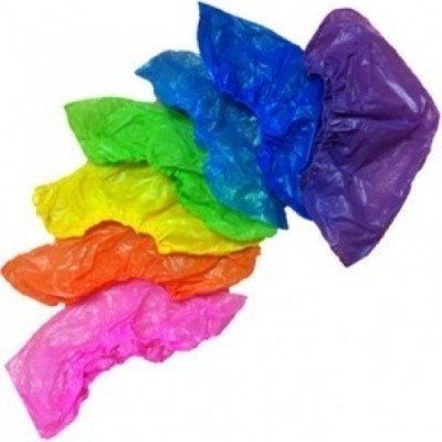 Бахилы полиэтилен., оранжевые, 30мкм Россия (детские)