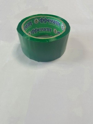 Скотч упаковочный зелёный, 48мм х 50м