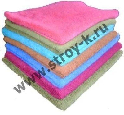 Салфетка микрофибра 25*25 см (3 шт)