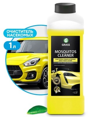 Средство-конц. для удаления следов насекомых Mosquitos cleaner, 1кг GRASS 118100 (с крышкой)