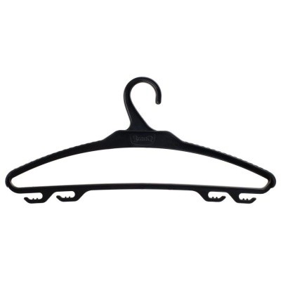 Вешалка-плечики Rambai, пластик., р. 52-54 (для верхней одежды) Вешалка-плечики Rambai, пластик., р. 52-54 (для верхней одежды)