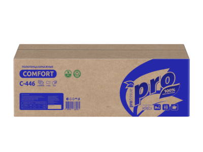 Полотенца лист. Z-слож. белые, целлюлоза, 1 слой 2 200л24х21,5см Protissue С446 (200л/28пачек/кор)  Полотенца лист. Z-слож. белые, целлюлоза, 1 слой 2 200л24х21,5см Protissue С446 (200л/28пачек/кор)