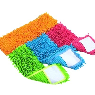 Моп микрофибра, "вермишель", 40см, вес 50г (эконом)