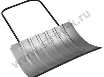 Движок для снега 750х600х1,5 мм с метал.ручкой (алюмин)