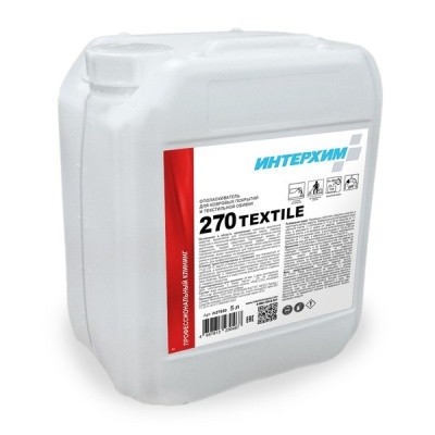 Ополаскиватель для ковров и текстиля ИНТЕРХИМ 270 TEXTILE, 5л 