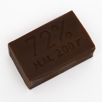 Мыло хозяйственное 72% ТЕМНОЕ, 200г "НМЖК" (56шт) неупакованное 