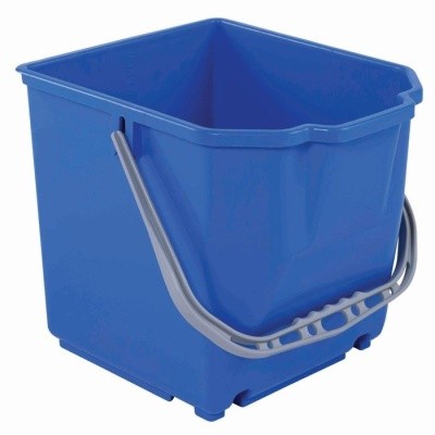 Ведро пластик. 25л для убор. тележки, CYK3327 (синее) Турция
