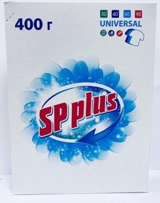 Порошок стир. SP PLUS УНИВЕРСАЛ , 450г (картон)
