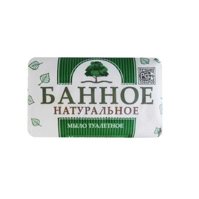 Мыло туал. 180г, "Банное" НМЖК (36шт) Рецепты чистоты