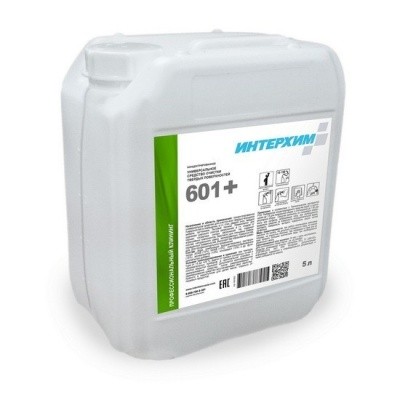Cредство очистки тв. поверхностей ИНТЕРХИМ 601 PLUS, 5л (концентрат)
