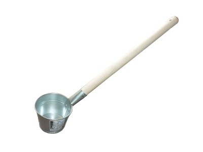 Ковш банный оцинк., с дерев. ручкой, 0,5л 