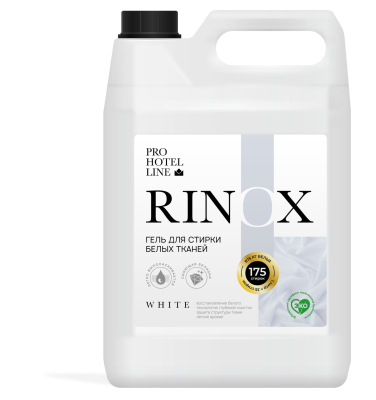 Средство для стирки RINOX White, 5л PROFIT 1652-5 (белые и светлые ткани)