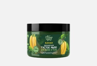 Мыло для волос и тела, густое "Банан", 500мл Особая Серия