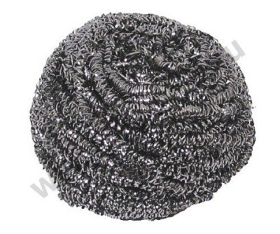 Губка-мочалка спирал., нерж.сталь, 20г 603102 (поштучно) Губка-мочалка спирал., нерж.сталь, 20г 603102 (поштучно)