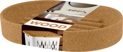 Мыльница Keeplex Wood 12x8,3x2см KL500610624/244190