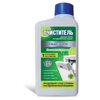 Средство для очистки посудом. машин CLEAN&FRESH "Лимонное дерево" (ИТАЛИЯ) 609705