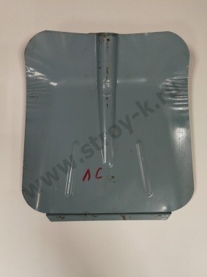 Лопата снеговая оцинкованная ЛС, б/черенка, 355х380мм