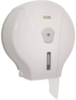 Диспенсер для туал. бумаги MJ1, Vialli (белый пластик) Турция