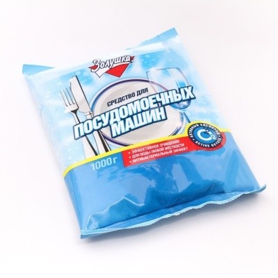 Порошок для посудомоечных машин (пмм), 1кг ЗОЛУШКА 