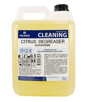 Средство обезжир.CITRUS DEGREASER CONCENTRAT, 5л Pro-Brite 012-5