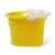 Ведро пластик., с отжимом (сетчатый), 13л SYR Easy Squeezy ЖЕЛТОЕ