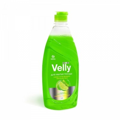 Средство моющее для посуды VELLY Premium, 500мл GRASS 125423 (лайм и мята) Средство моющее для посуды VELLY Premium, 500мл GRASS 125423 (лайм и мята)