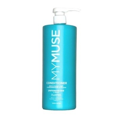Бальзам MY MUSE укрепл., бессульфатный, 1л GRASS 145013 (голубой)