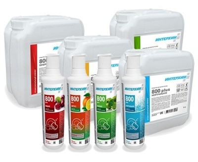 Средство для мытья посуды ИНТЕРХИМ 800 PLUS, 5л (нейтральное)