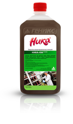 Средство концентр. моющее «Ника-КМ», 1л (пенное)