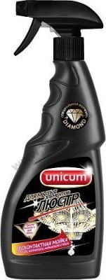 Средство для мытья элементов люстр, 500мл UNICUM (спрей)