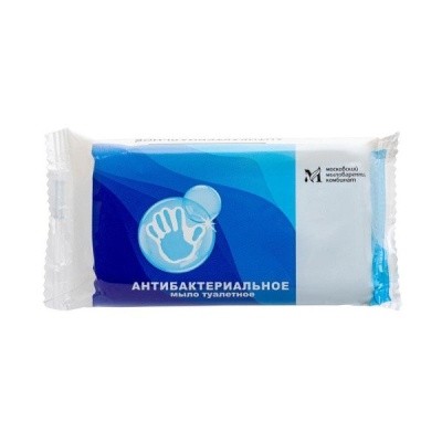 Мыло туал., 100г "АНТИБАКТЕРИАЛЬНОЕ" NATURIANA ММК (80шт/уп)