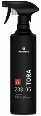Cредство чистящее для туалетов, ванных и душевых TORA, 500мл Pro-Brite 233-05 Cредство чистящее для туалетов, ванных и душевых TORA, 500мл Pro-Brite 233-05