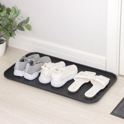 Лоток для обуви пластик., черный, 70×37см (большой) Darel plastic 2515889