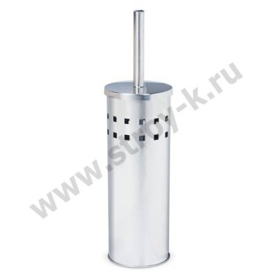 Ёрш унитаз., нерж. сталь, зеркальный (с подставкой) Лайма 601616