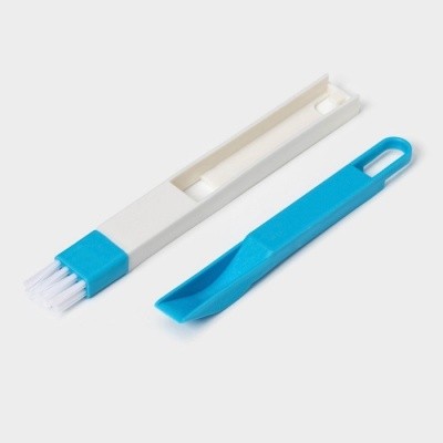 Щётка-кисть для труднодост. мест, с совочком и скребком, Доляна 5531374