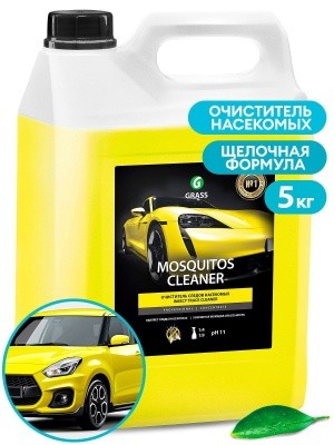 Средство для удаления следов насекомых Mosquitos cleaner, 5л GRASS 118101