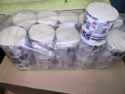 Бумага туал. 1 слой, эт. 55 (упак 48шт) без втулки