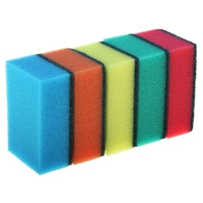 Губка для посуды МАКСИ-5 (5шт/уп) Г11